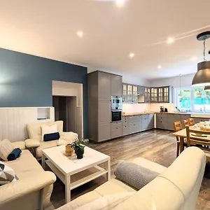 Comfortable For 10 People With A Private Sauna Apartment